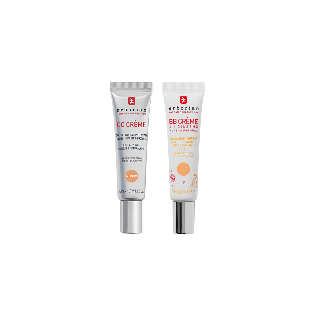 view 1/5 of BB and CC Cream Travel Size Duo Dore/Medium, , large